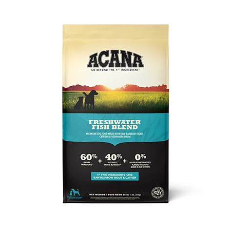 ACANA All Life Stages Freshwater Fish Blend Recipe Dry Dog Food.